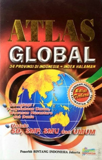 Image of ATLAS GLOBAL: 34 Provinsi di Indonesia + Index Halaman