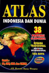 Image of ATLAS PROPINSI INDONESIA - DUNIA