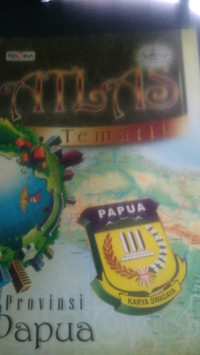 Image of Atlas tematik provinsi papua