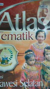 Image of atlas tematik provinsi sulawesi selatan