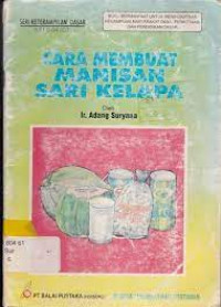 Image of CARA MEMBUAT MANISAN SARI KELAPA