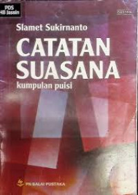 Image of CATATAN SUASANA KUMPULAN PUISI