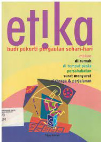 Image of Etika Budi Pekerti Pergaulan Sehari-hari