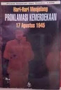Image of hari hari menjelang proklamasi kemerdekaan