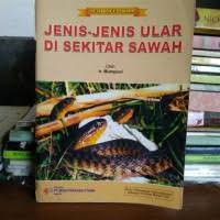 Image of jenis-jenis ular di sekitar sawah