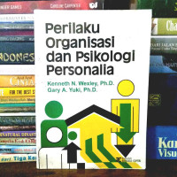 Image of PERILAKU ORGANISASI DAN PSIKOLOGI PERSONALIA