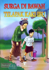 Image of surga dibawah telapak kaki ibu